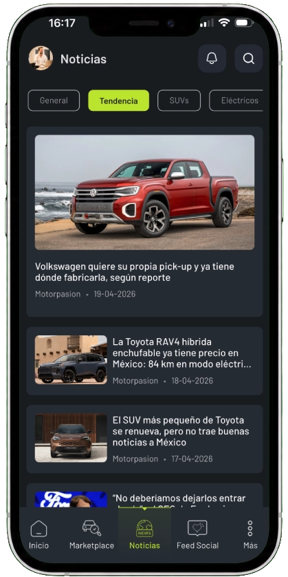 Sección de noticias CarVyt con artículos, tendencias y consejos para compradores de autos